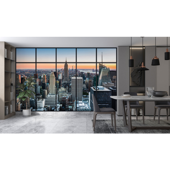 Carta da parati panoramica - Illusione ottica - New York