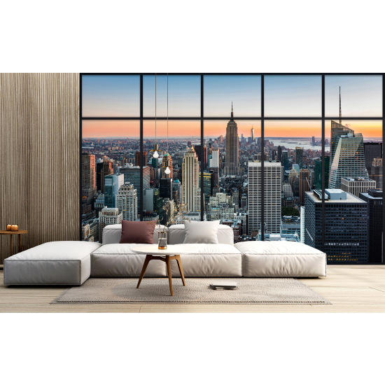 Carta da parati panoramica - Illusione ottica - New York