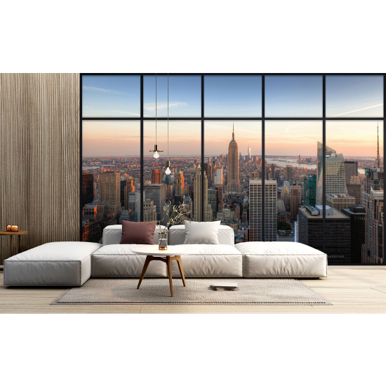 Carta da parati panoramica - Illusione ottica - New York