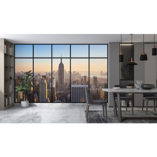 Carta da parati panoramica - Illusione ottica - New York
