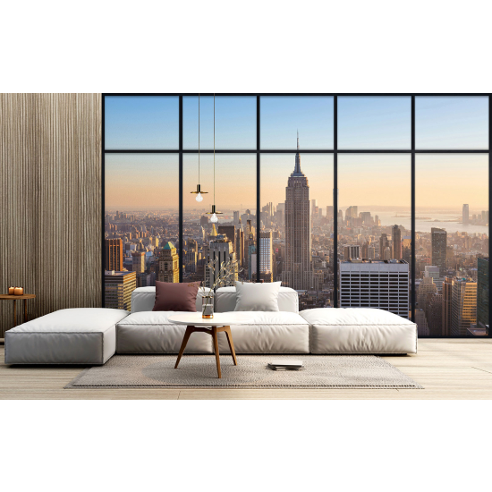Carta da parati panoramica - Illusione ottica - New York