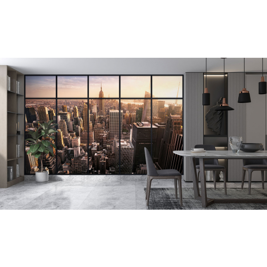 Carta da parati panoramica - Illusione ottica - New York