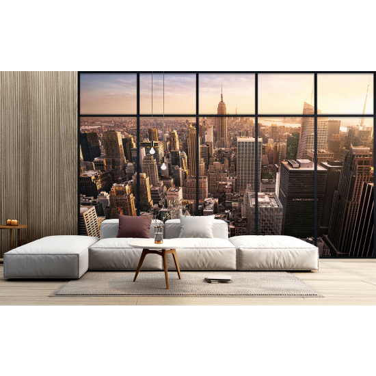 Carta da parati panoramica - Illusione ottica - New York