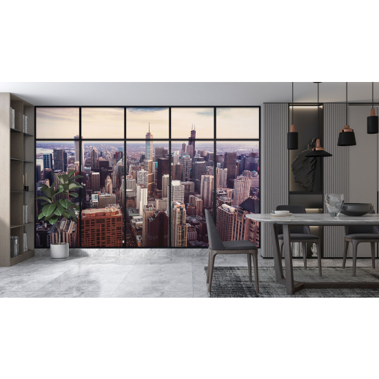 Carta da parati panoramica - Illusione ottica - New York