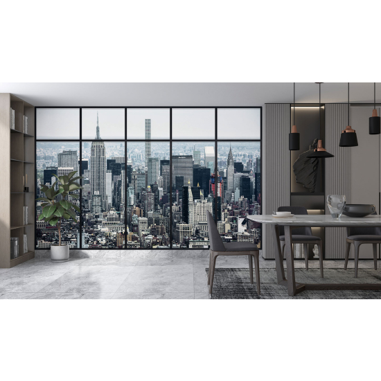 Carta da parati panoramica - Illusione ottica - New York
