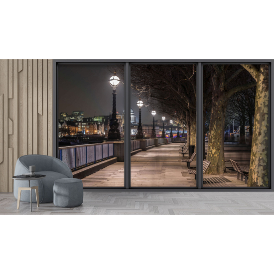 Carta da parati panoramica - Illusione ottica - Parigi