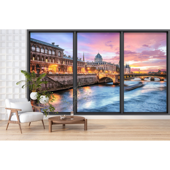 Carta da parati panoramica - Illusione ottica - Parigi