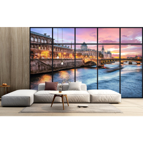 Carta da parati panoramica - Illusione ottica - Parigi
