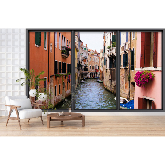 Carta da parati panoramica - Illusione ottica - Venezia