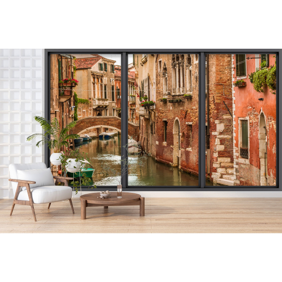 Carta da parati panoramica - Illusione ottica - Venezia
