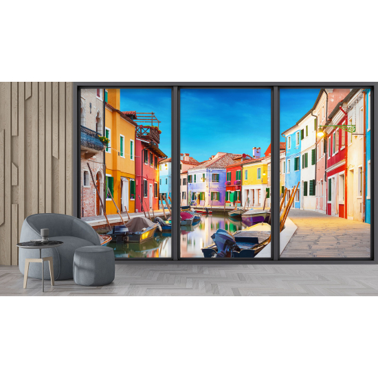 Carta da parati panoramica - Illusione ottica - Venezia