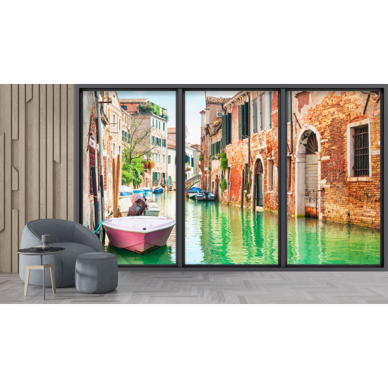Carta da parati panoramica - Illusione ottica - Venezia