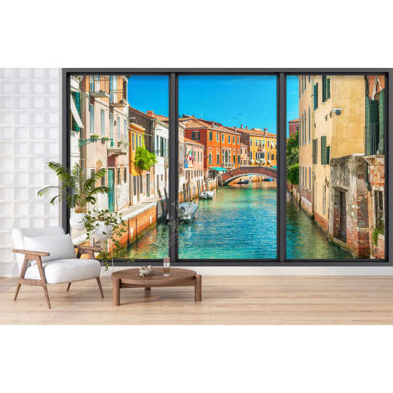 Carta da parati panoramica - Illusione ottica - Venezia