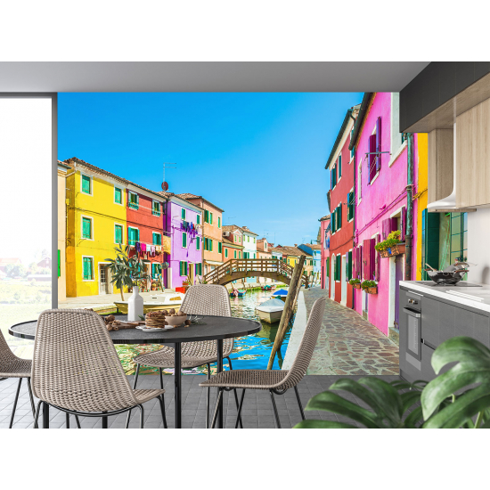 Carta da parati panoramica - Isola di Burano