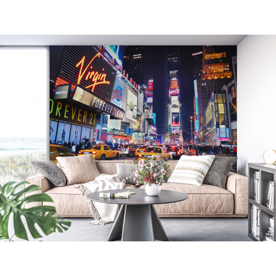Carta da parati panoramica - New York Times Square