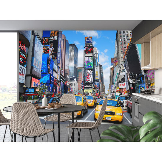 Carta da parati panoramica - New York Times Square