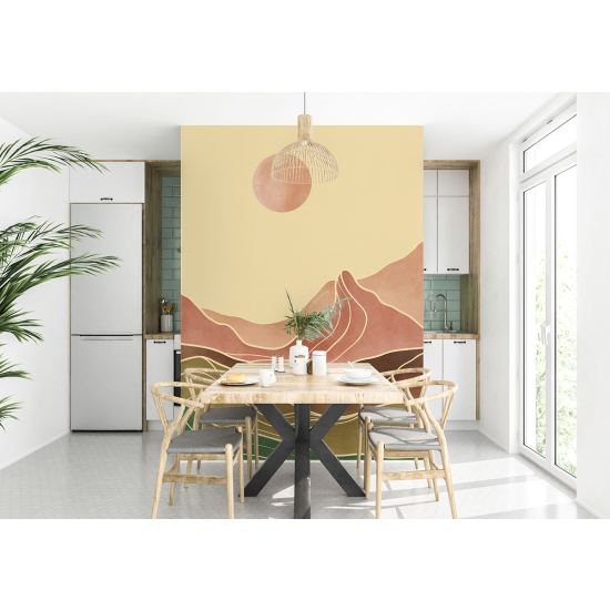 Carta da parati panoramica - Paesaggio Boho