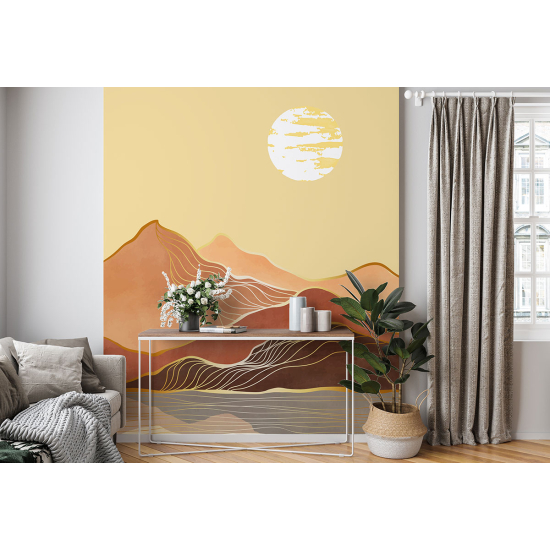 Carta da parati panoramica - Paesaggio Boho