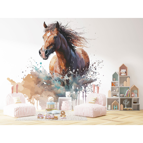 Carta da parati panoramica per bambini - Cavallo