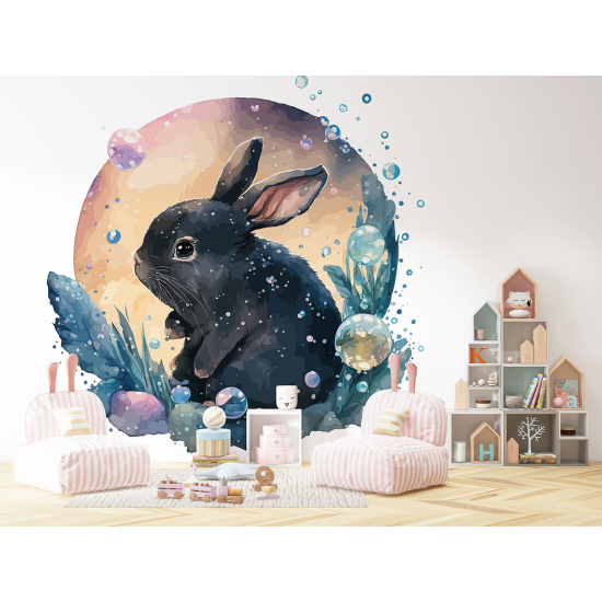 Carta da parati panoramica per bambini - Coniglio