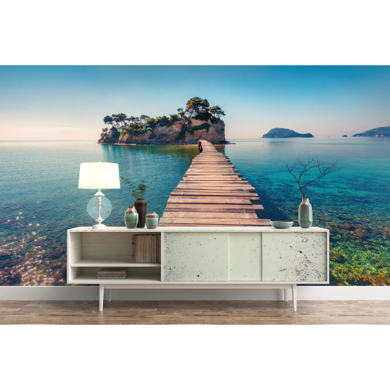 Carta da parati panoramica - Pontone Mare