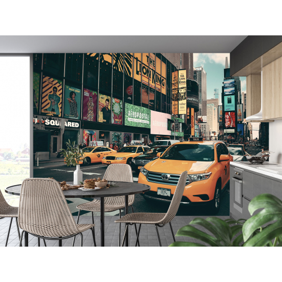 Carta da parati panoramica - Taxi di New York