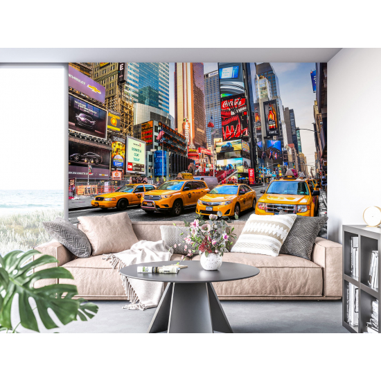 Carta da parati panoramica - Taxi di New York
