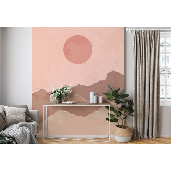 Carta da parati panoramica - Tramonto Boho