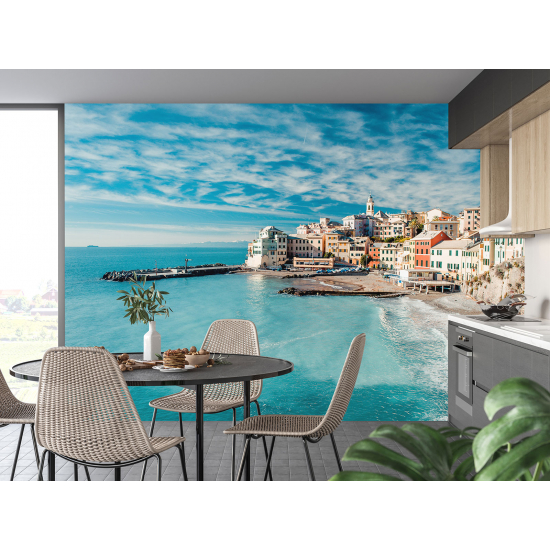 Carta da parati panoramica - Villaggio mediterraneo