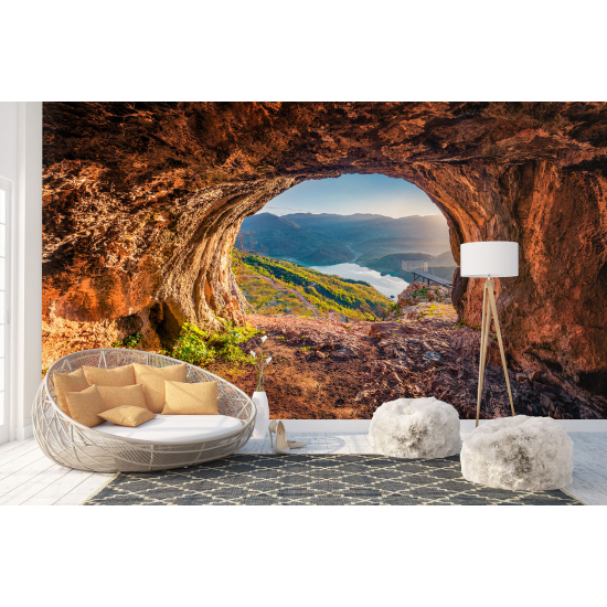 Carta da parati panoramica - Vista della grotta Bovilla