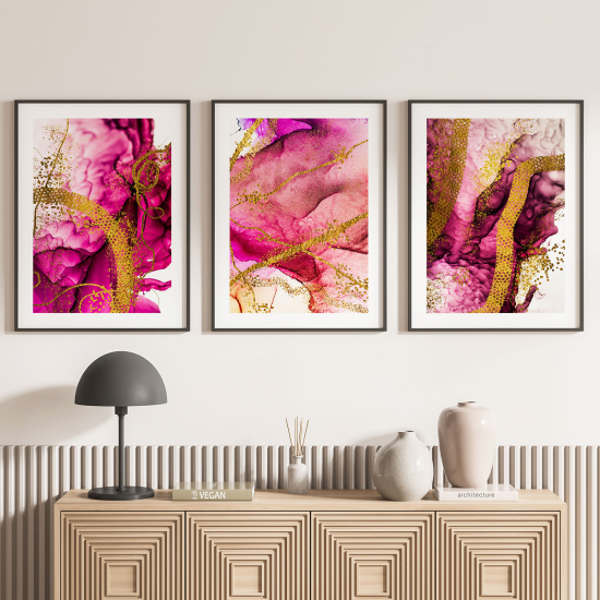 Confezione di 3 poster trittici - Design