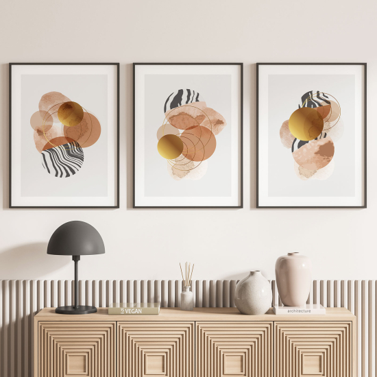 Confezione di 3 poster trittici - Design