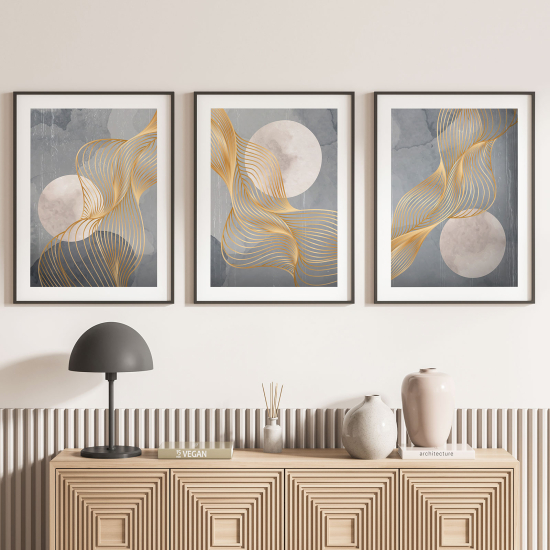 Confezione di 3 poster trittici - Design