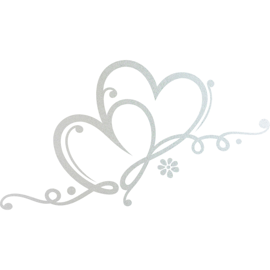 Pellicole Effetto sabbiato - Cuori