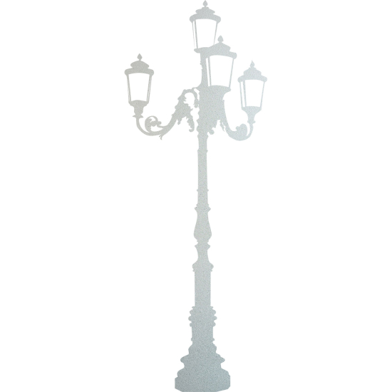 Pellicole Effetto sabbiato - Lampione