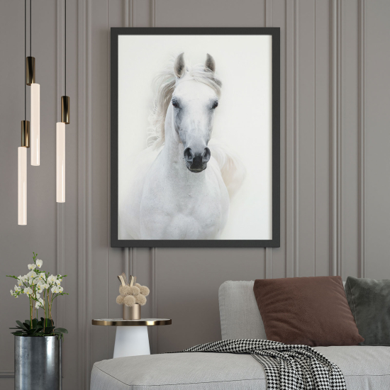 Poster - Cavallo bianco
