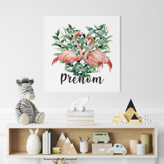 Poster personalizzato per bambini - Flamats Rose