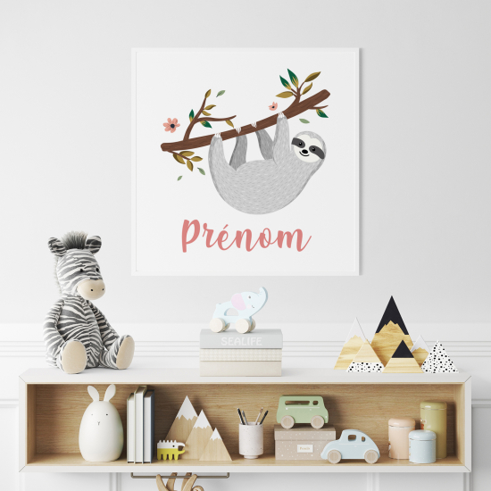 Poster personalizzato per bambini - Pigro