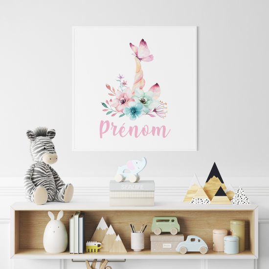 Poster personalizzato per bambini - Unicorno