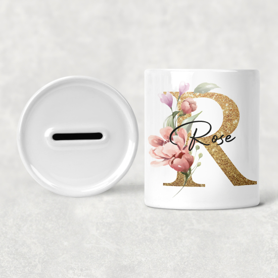 Salvadanaio Monogram personalizzato - R