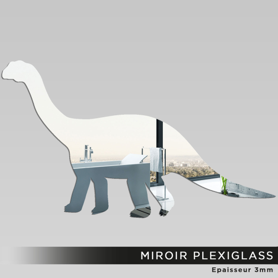 Specchio in plexiglass - Dinosauro