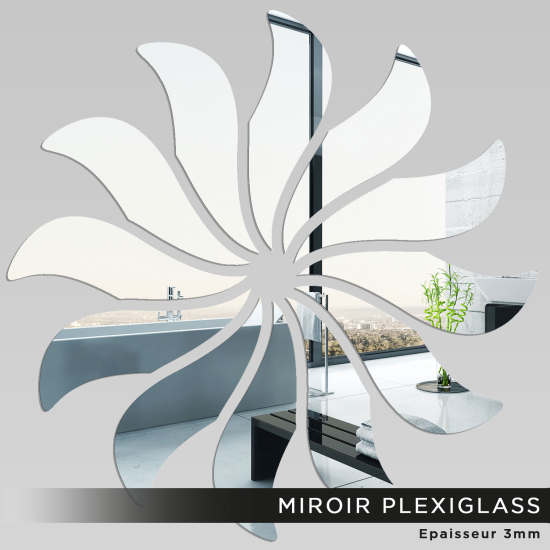 Specchio in plexiglass - Fiore