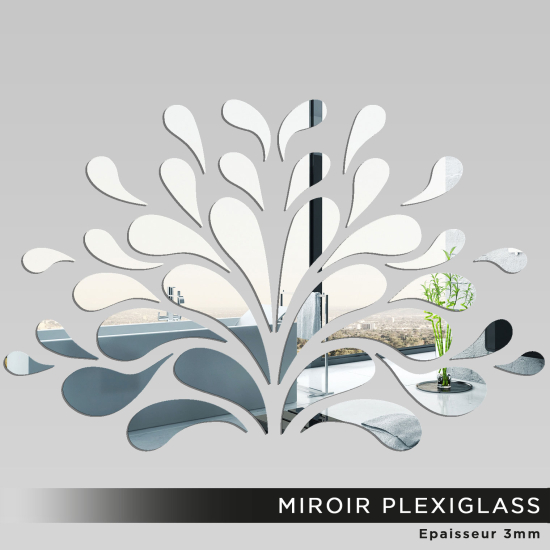 Specchio in plexiglass - Gocce