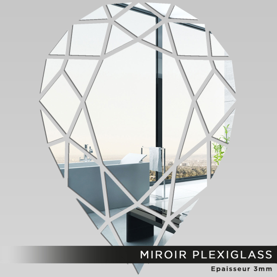 Specchio in plexiglass - Goccia