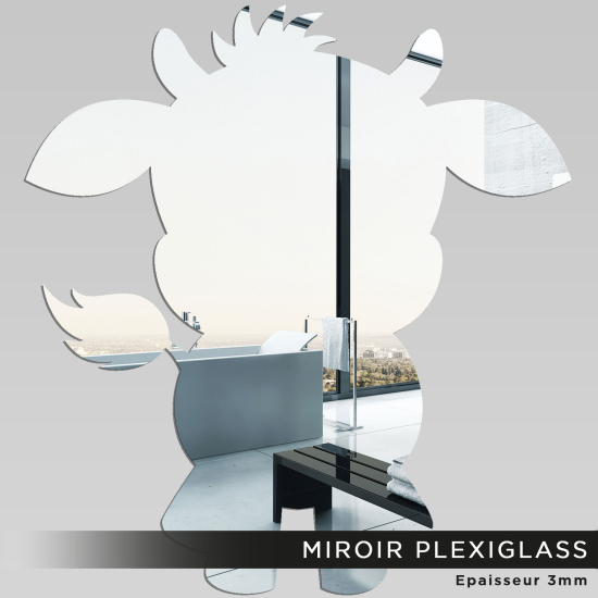 Specchio in plexiglass - Mucca