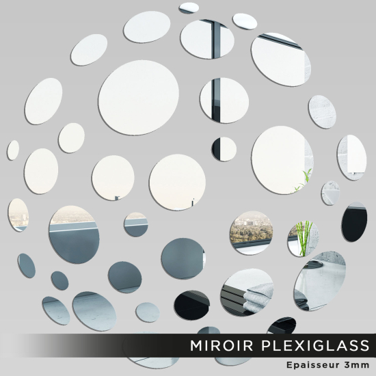 Specchio in plexiglass - Rotondo