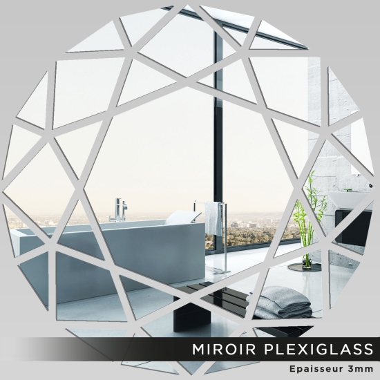 Specchio in plexiglass - Rotondo