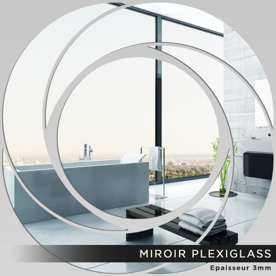 Specchio in plexiglass - Spirale