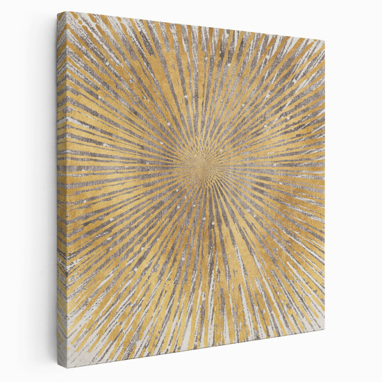 Stampa su tela Quadrata - Iris