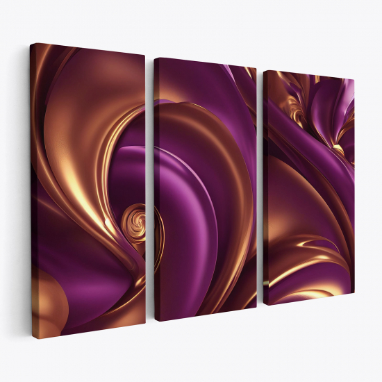 Stampa Trittico su tela - Design